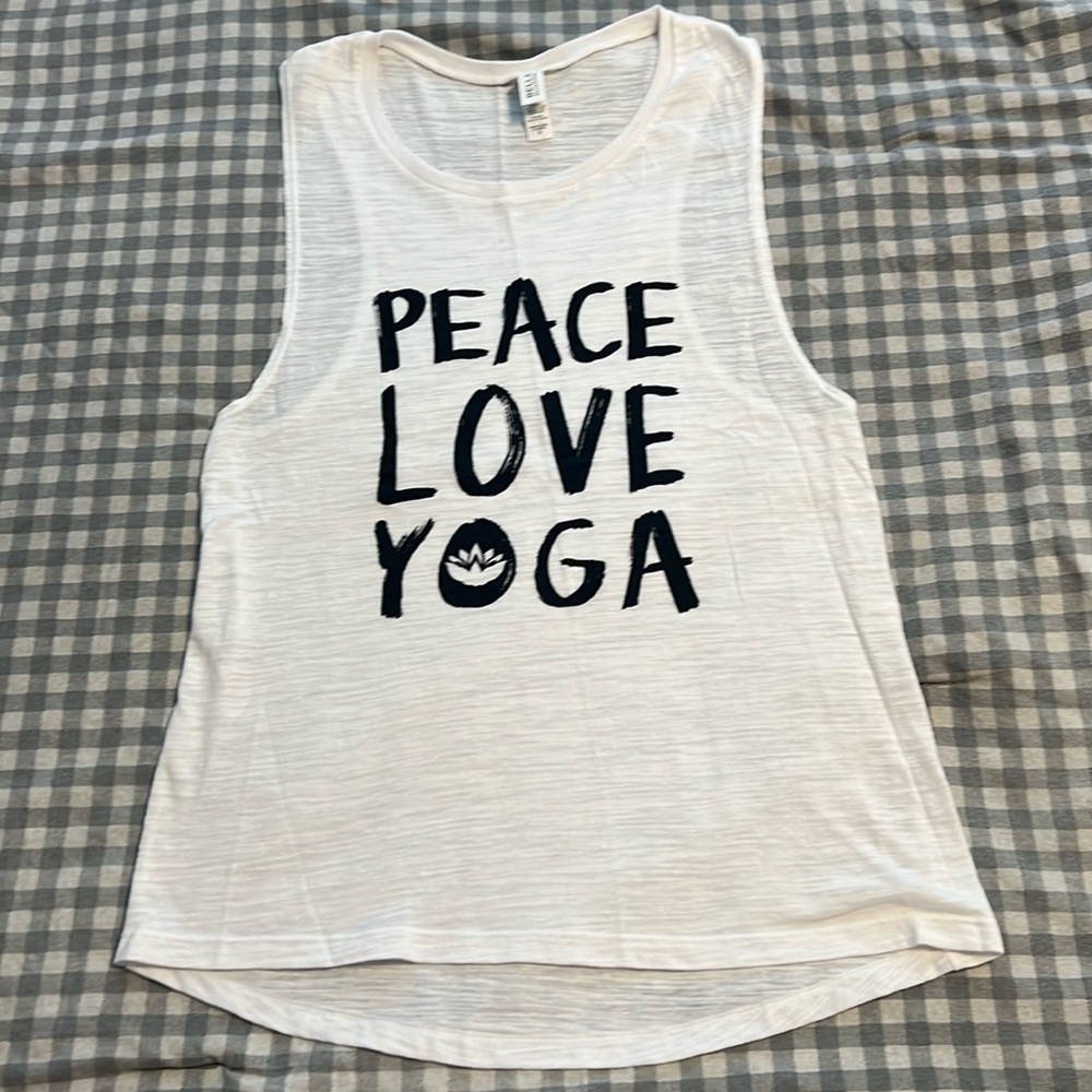 Yoga tank top